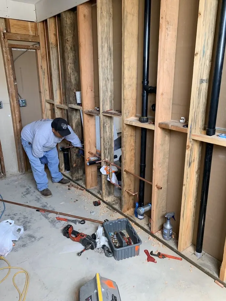 Commercial rough-in plumbing for Commercial Plumbing in Pinewood Vista